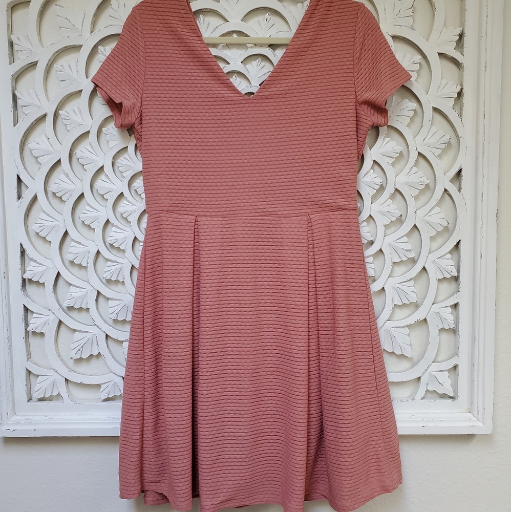 Mauices Medium Peach Dress Beautiful Bandage Type